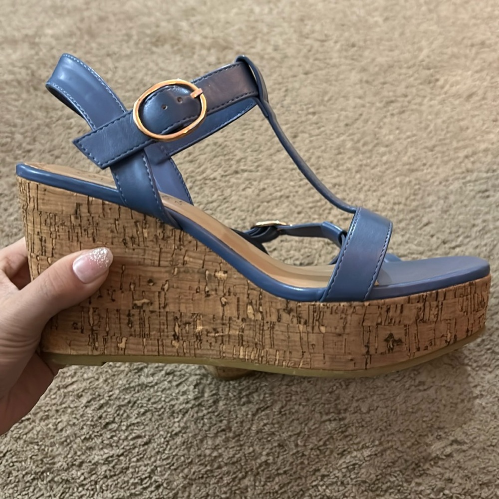 Journee Collection Matildaa Platform Wedge Sandal
